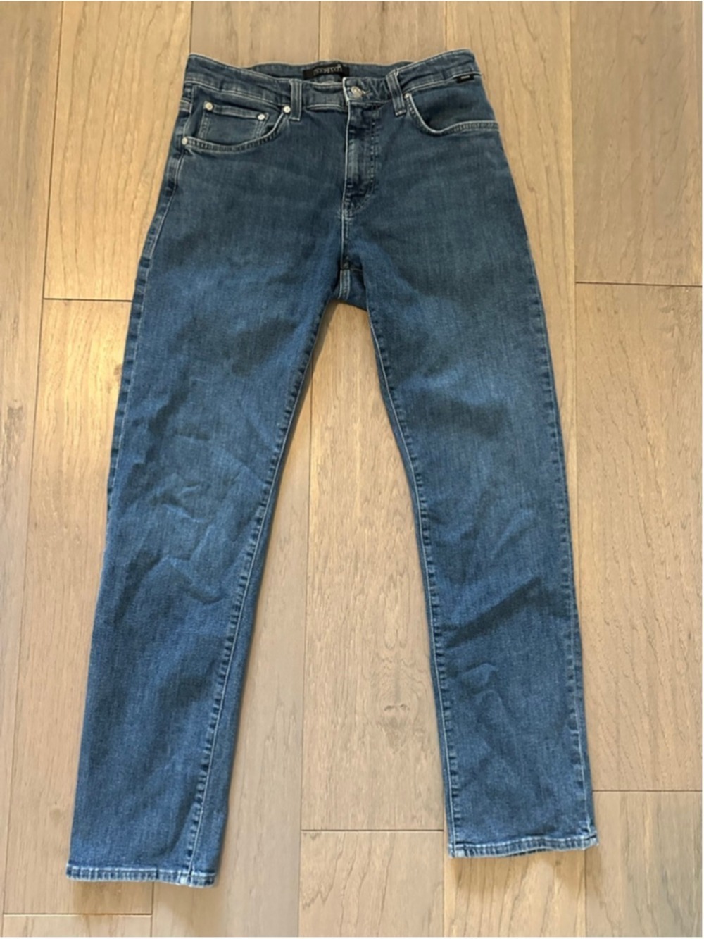 Mavi Men's Blue Slim Straight Jeans 32 32